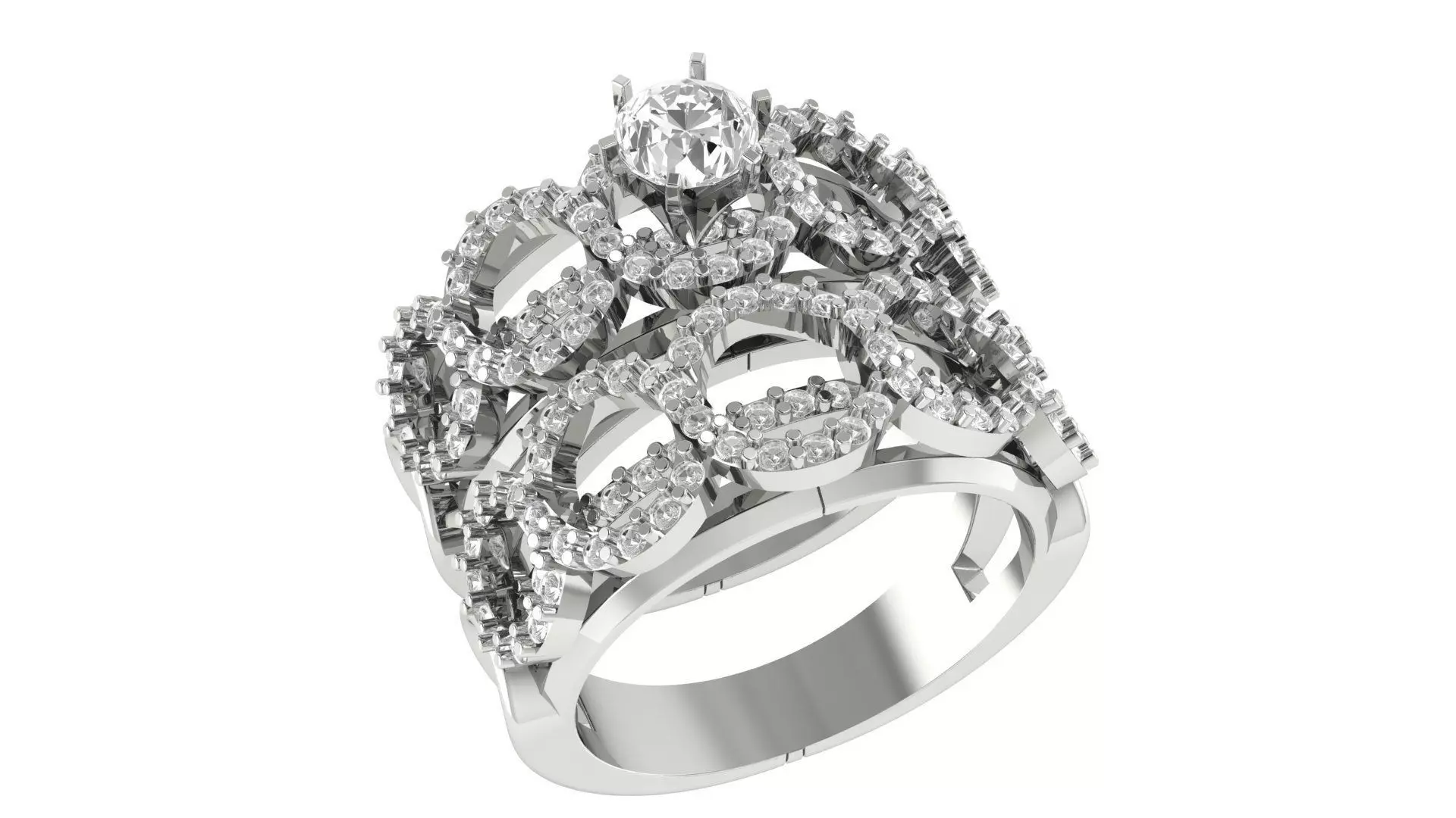 Bridal Set 3dm stl renders details 3D print model_0