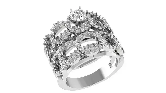 Bridal Set 3dm stl renders details