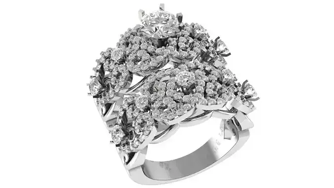 Bridal Set 3dm stl renders details