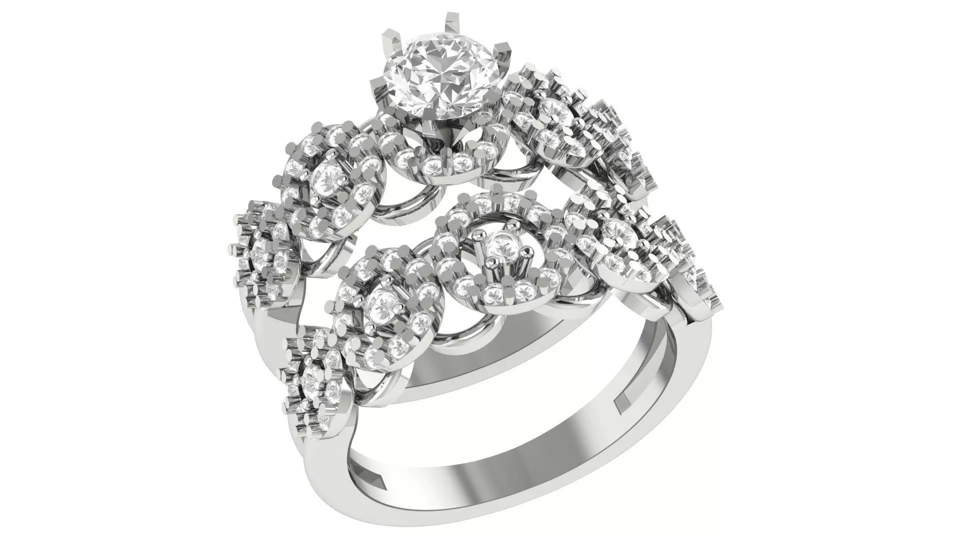 Bridal Set 3dm stl renders details 3D print model_0