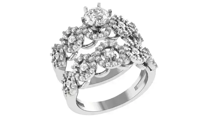 Bridal Set 3dm stl renders details