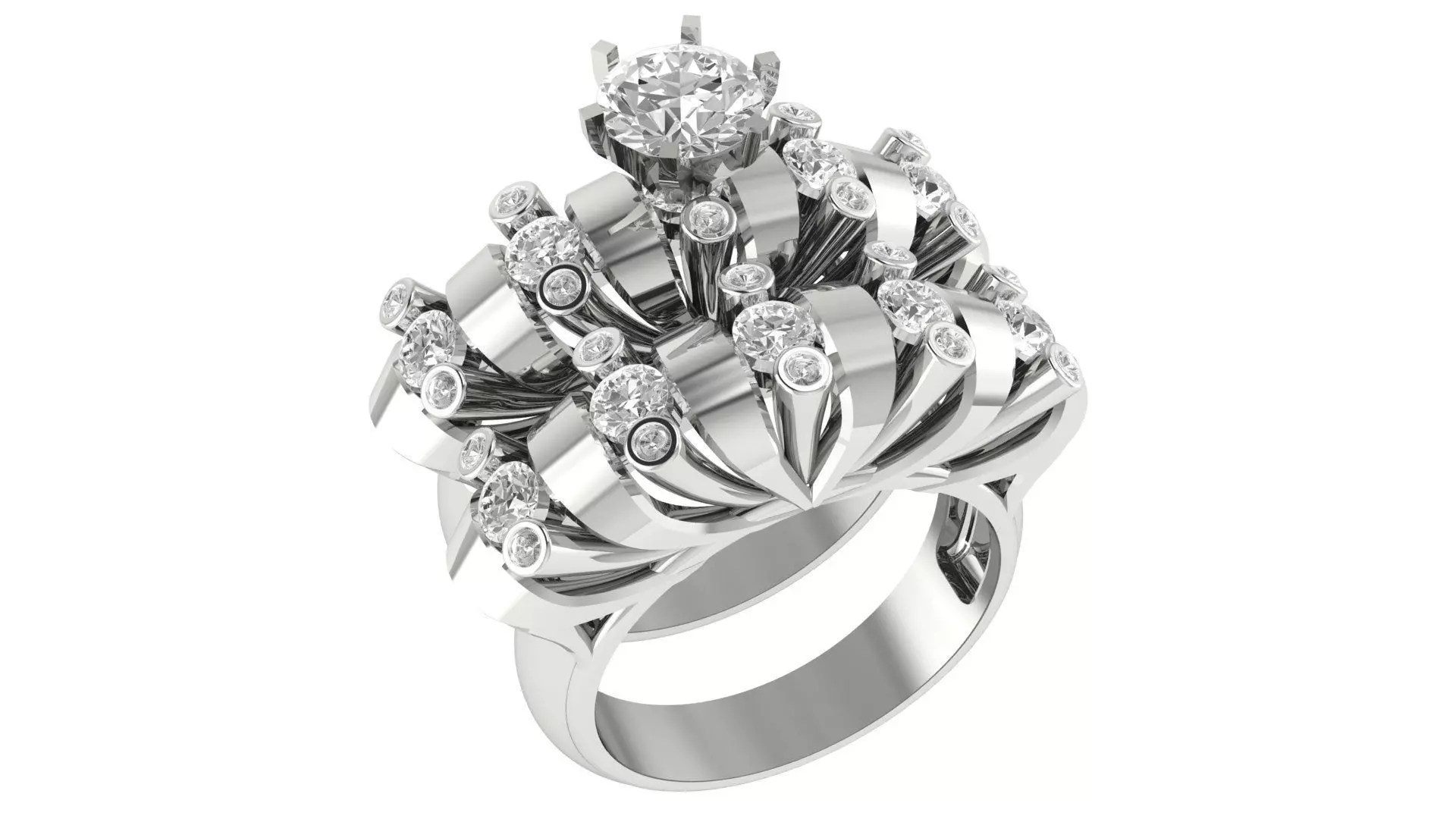 Bridal Set 3dm stl renders details 3D print model_0