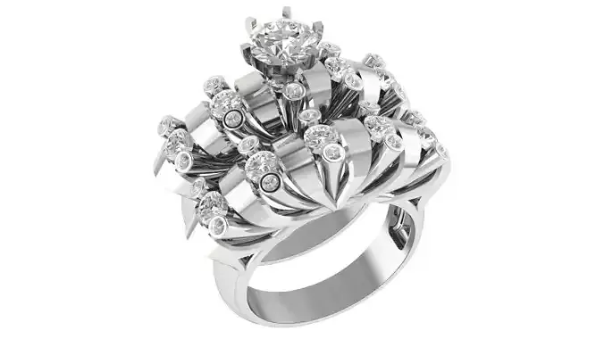 Bridal Set 3dm stl renders details