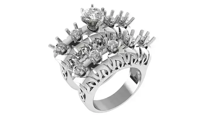 Bridal Set 3dm stl renders details