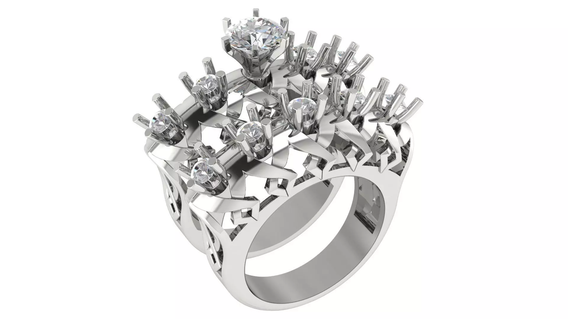 Bridal Set 3dm stl renders details 3D print model_0