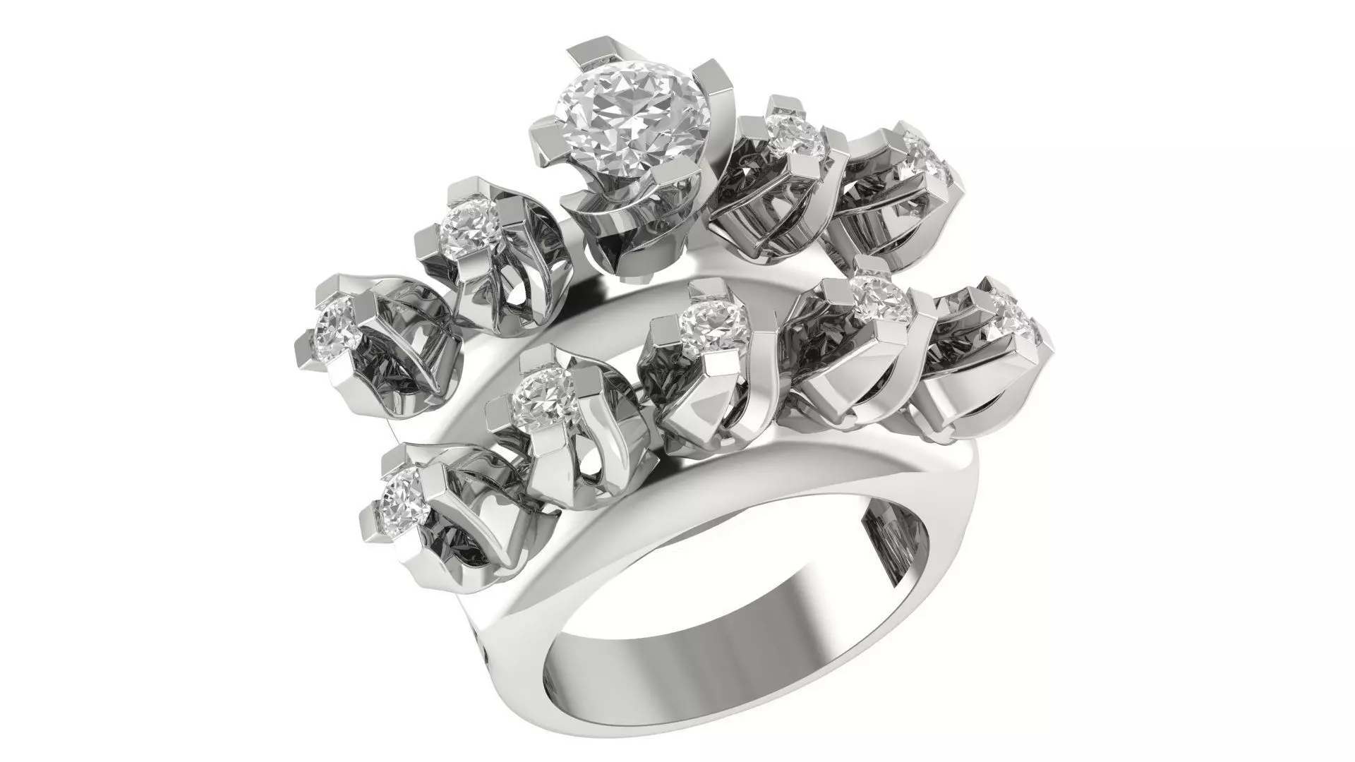 Bridal Set 3dm stl renders details 3D print model_0