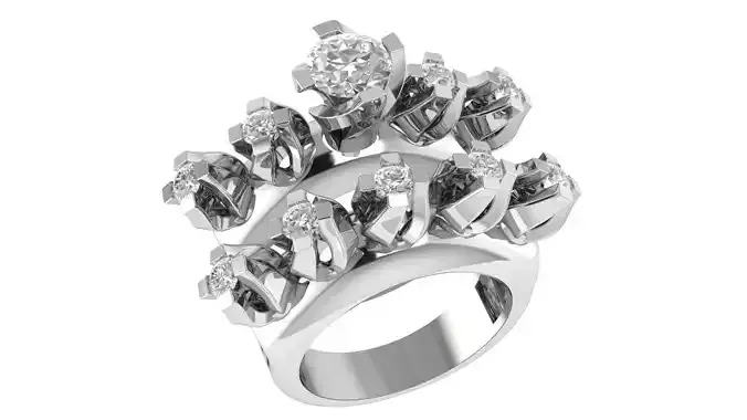 Bridal Set 3dm stl renders details