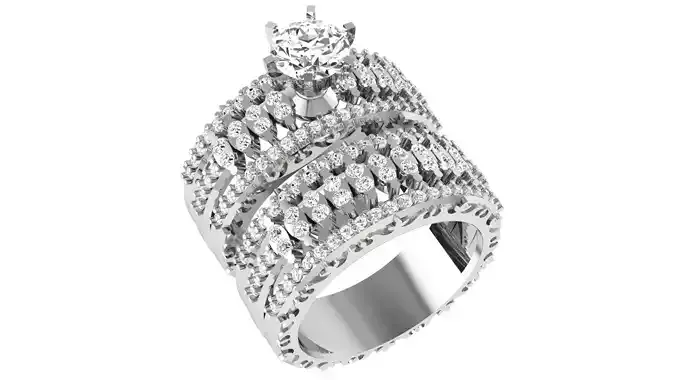 Bridal Set 3dm stl renders details