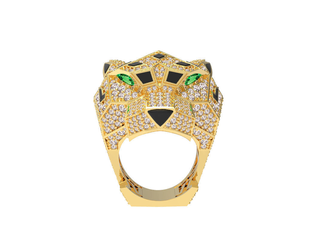RING PANTHER 3D print model_26