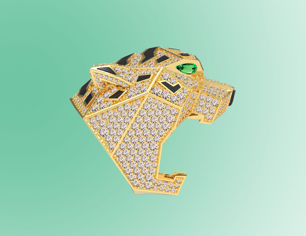 RING PANTHER 3D print model_66