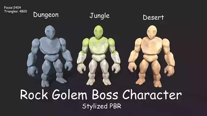 Stone Golem Character
