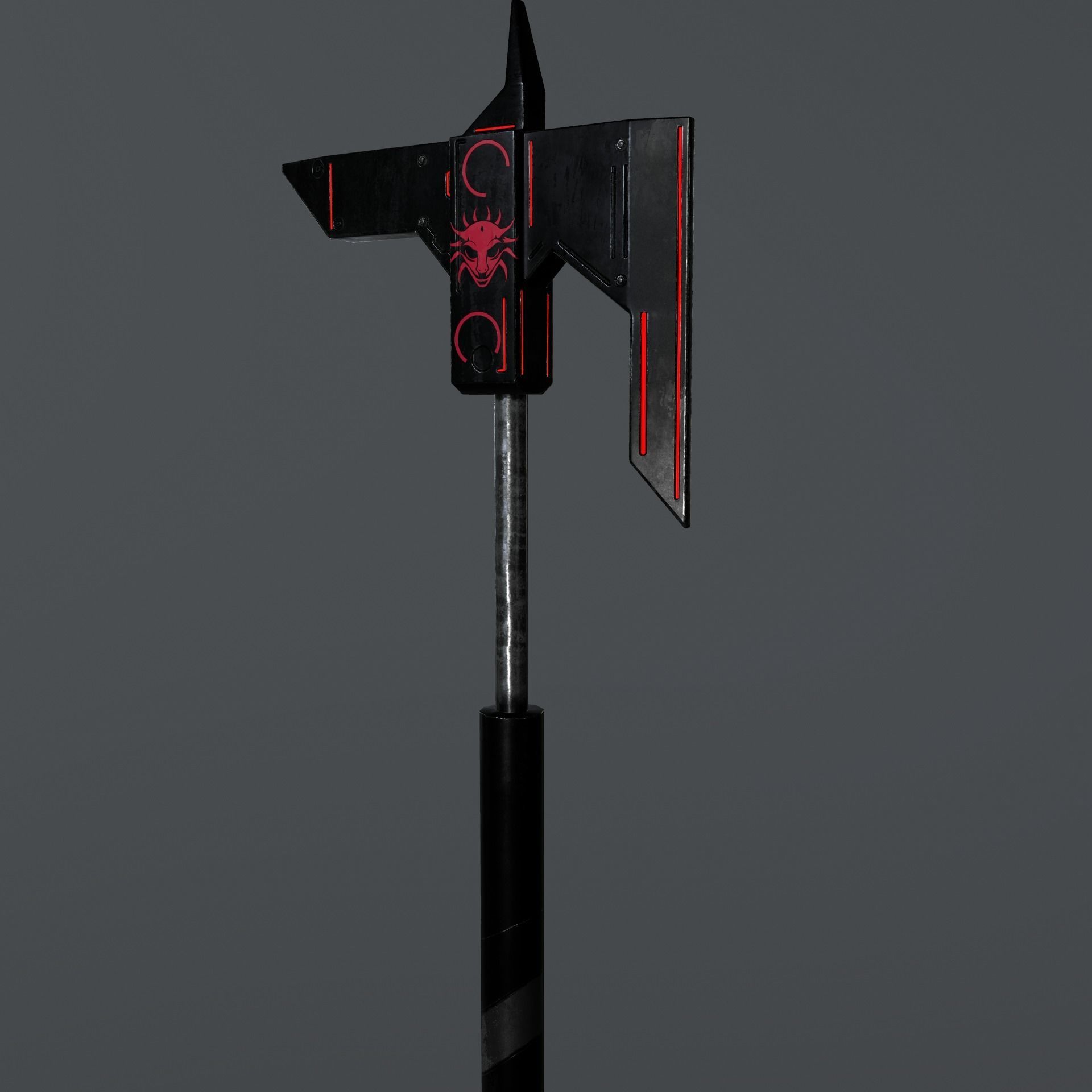 Melee Weapon Pack Sci Fi Design Low-poly 3D model_3