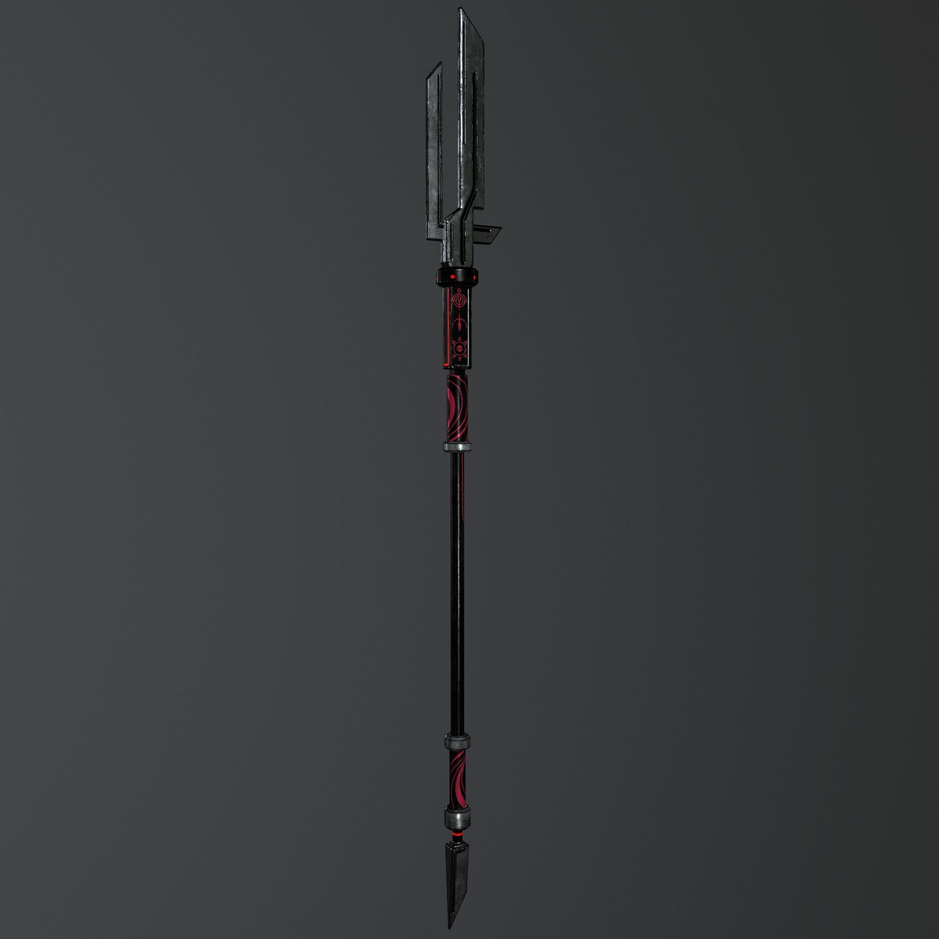 Melee Weapon Pack Sci Fi Design Low-poly 3D model_7