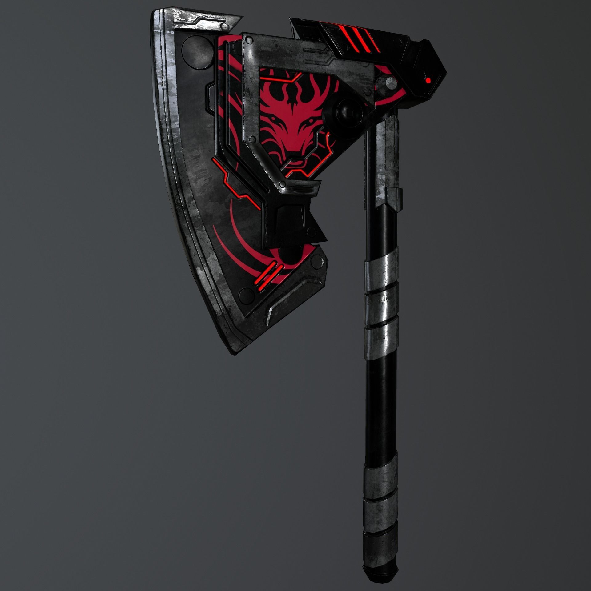 Melee Weapon Pack Sci Fi Design Low-poly 3D model_2