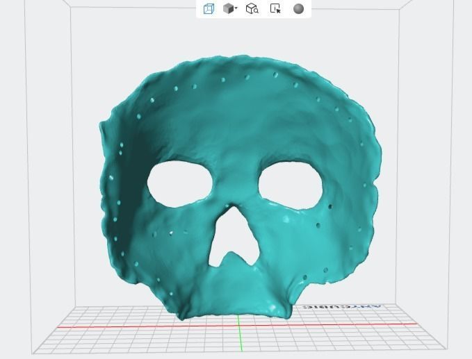 CALL OF DUTY GHOST MASK MOST DETAILED 3D print model_11