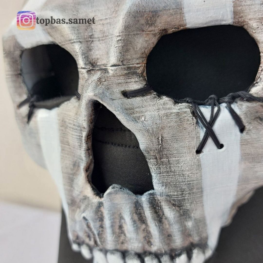 CALL OF DUTY GHOST MASK MOST DETAILED 3D print model_5