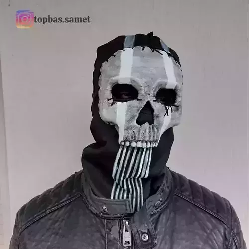 CALL OF DUTY GHOST MASK MOST DETAILED 3D print model