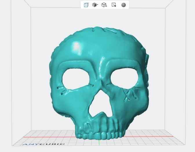 CALL OF DUTY GHOST MASK MOST DETAILED 3D print model_10