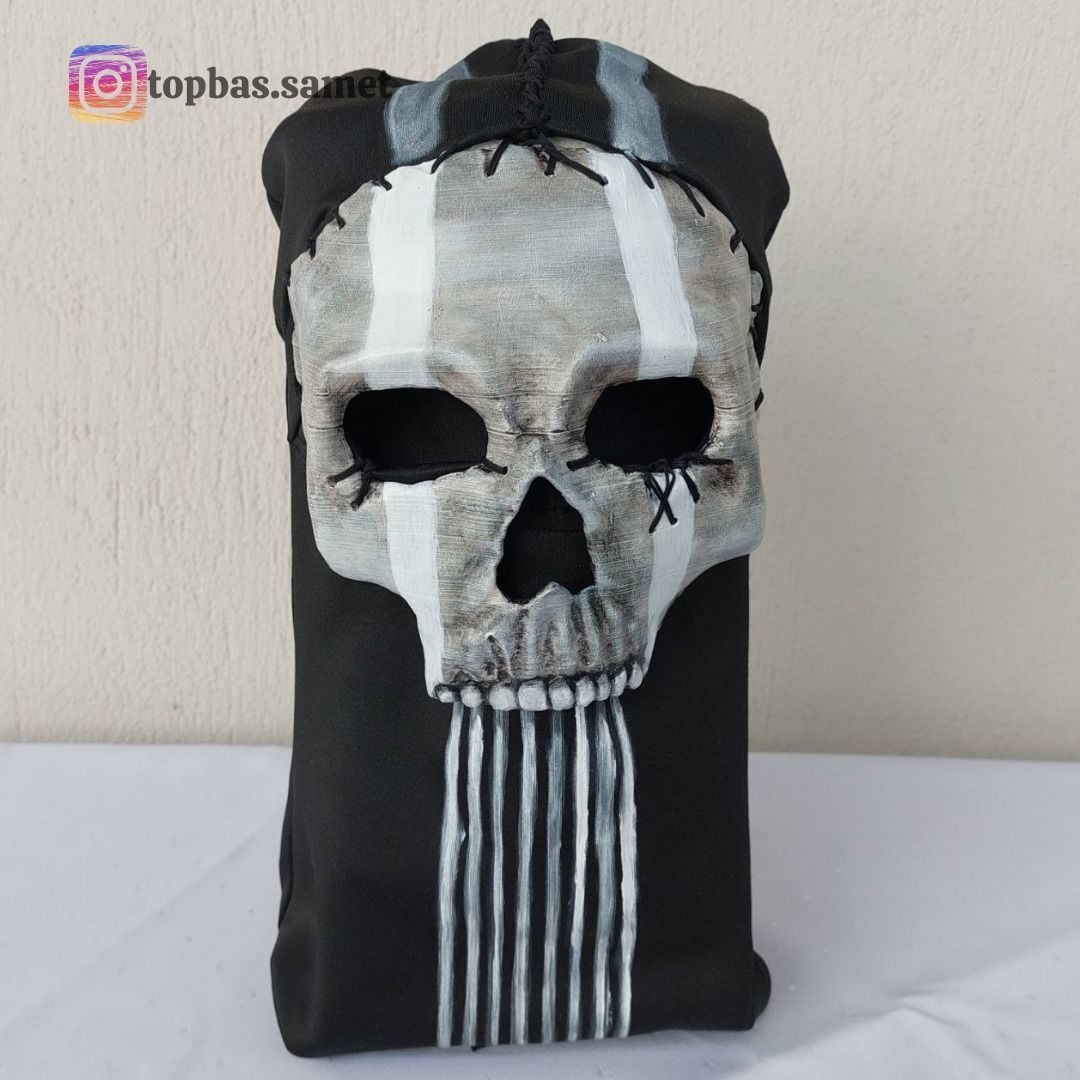 CALL OF DUTY GHOST MASK MOST DETAILED 3D print model_8