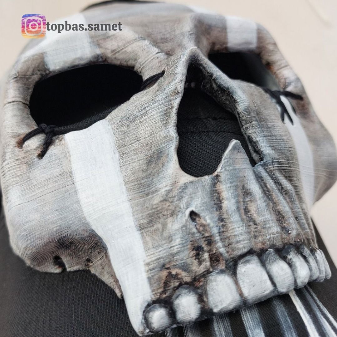 CALL OF DUTY GHOST MASK MOST DETAILED 3D print model_6