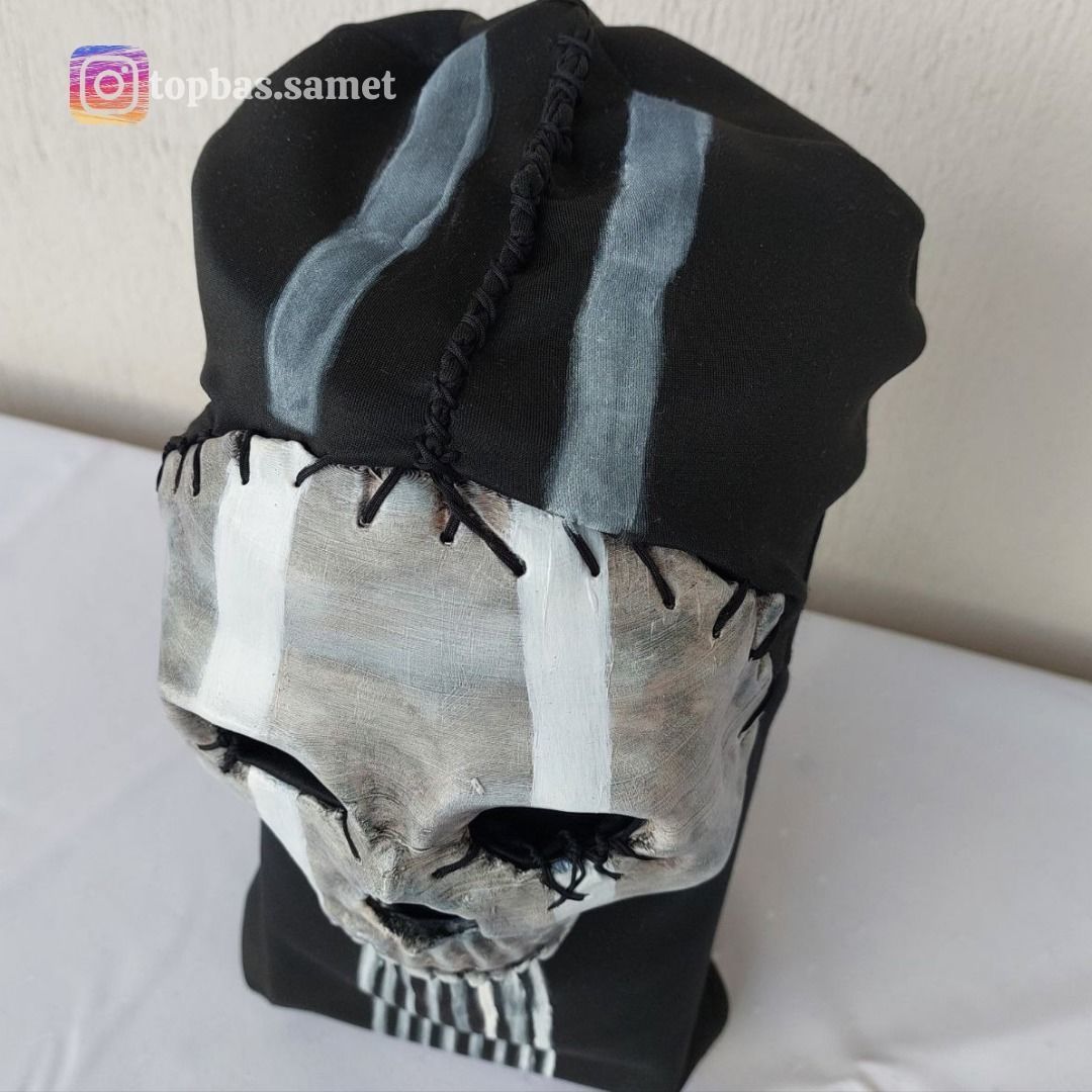 CALL OF DUTY GHOST MASK MOST DETAILED 3D print model_7