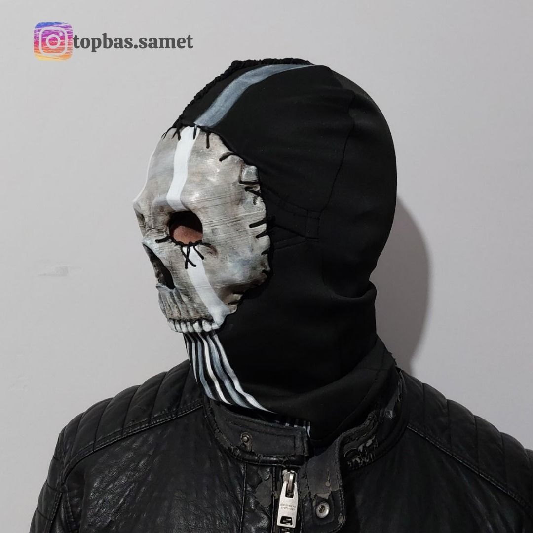 CALL OF DUTY GHOST MASK MOST DETAILED 3D print model_3
