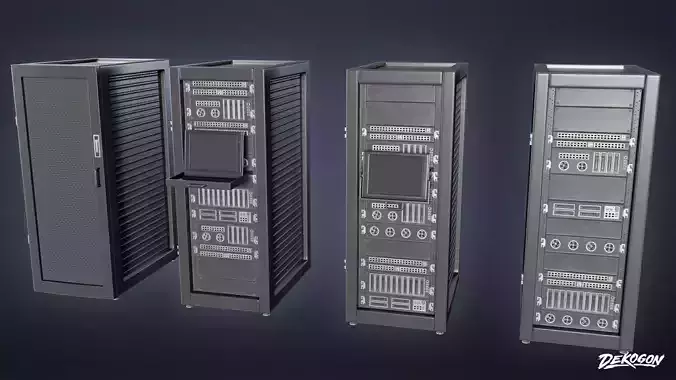 INDUSTRY - Network Machine 01 - LOW POLY