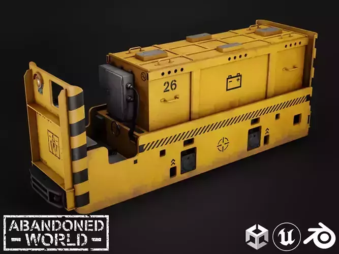 Underground Battery Electric Locomotive Full Pack