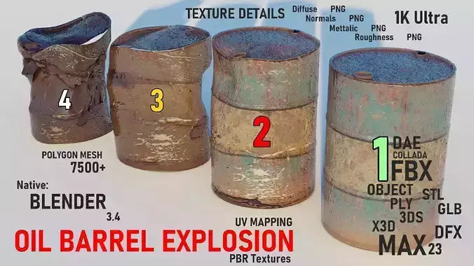 Explosion Barrels