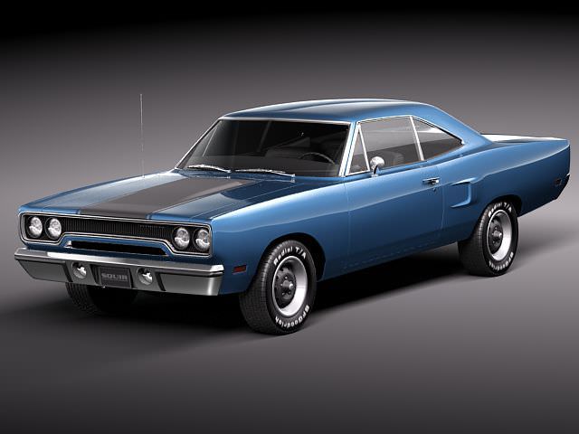 Plymouth Road Runner 1970 3D model