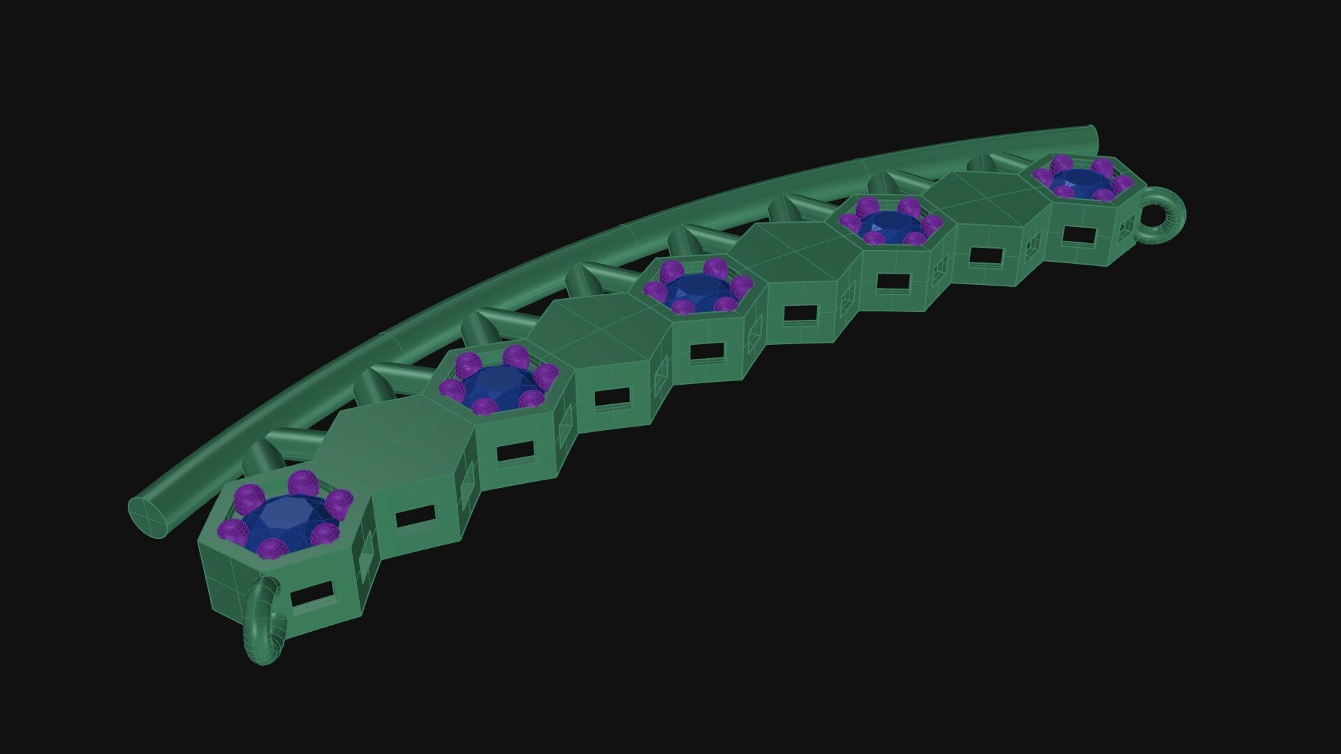 PENDANT  3D print model_2