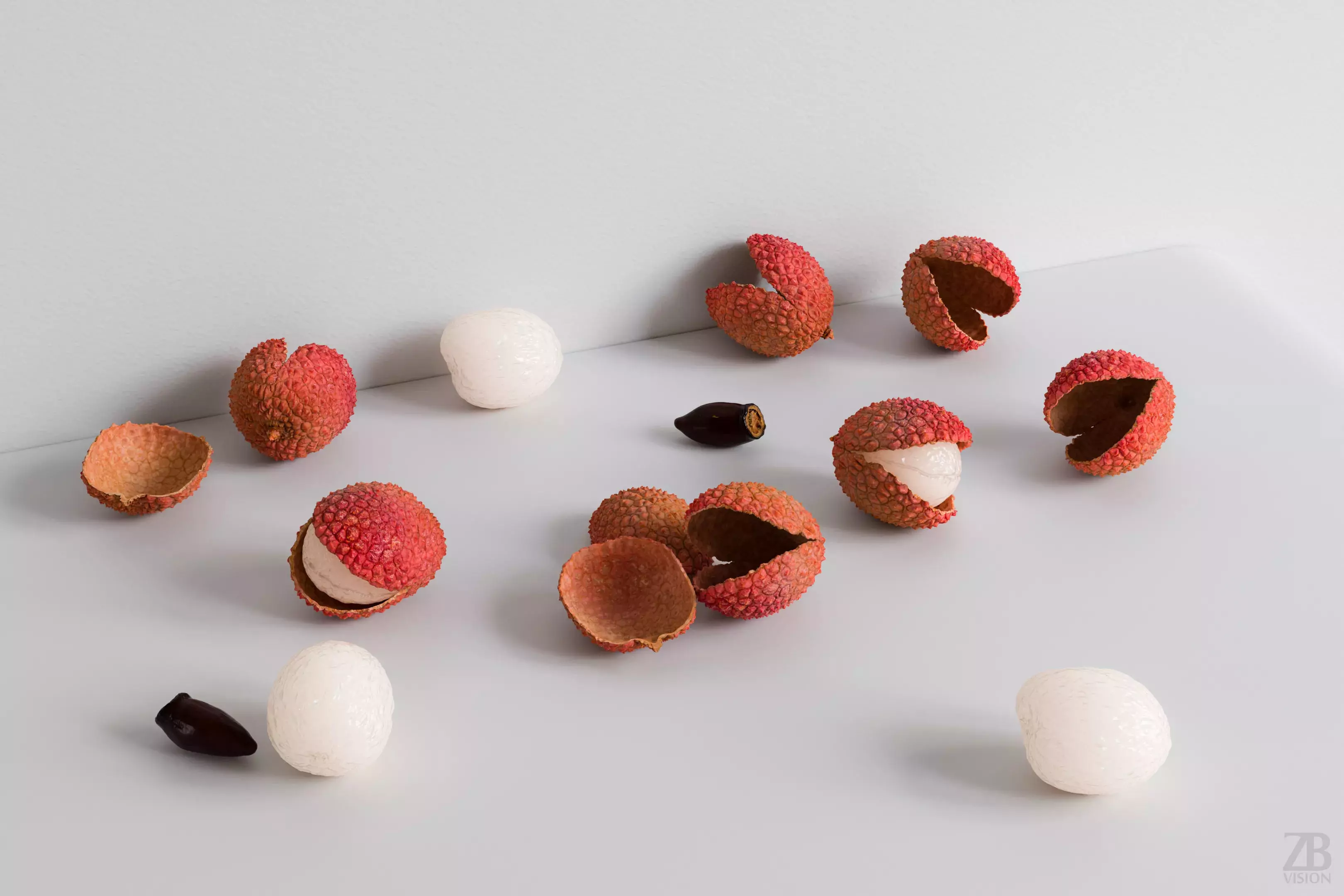Lychee 3D model_0