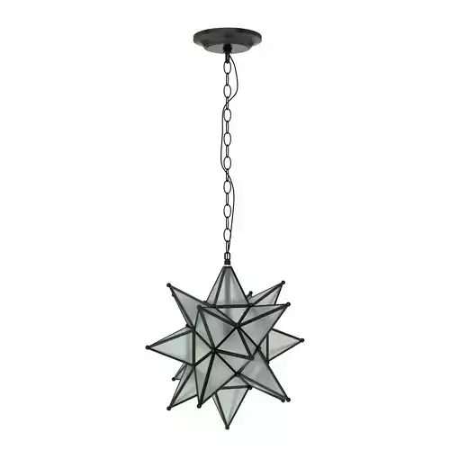 Petite Moravian Star Pendant