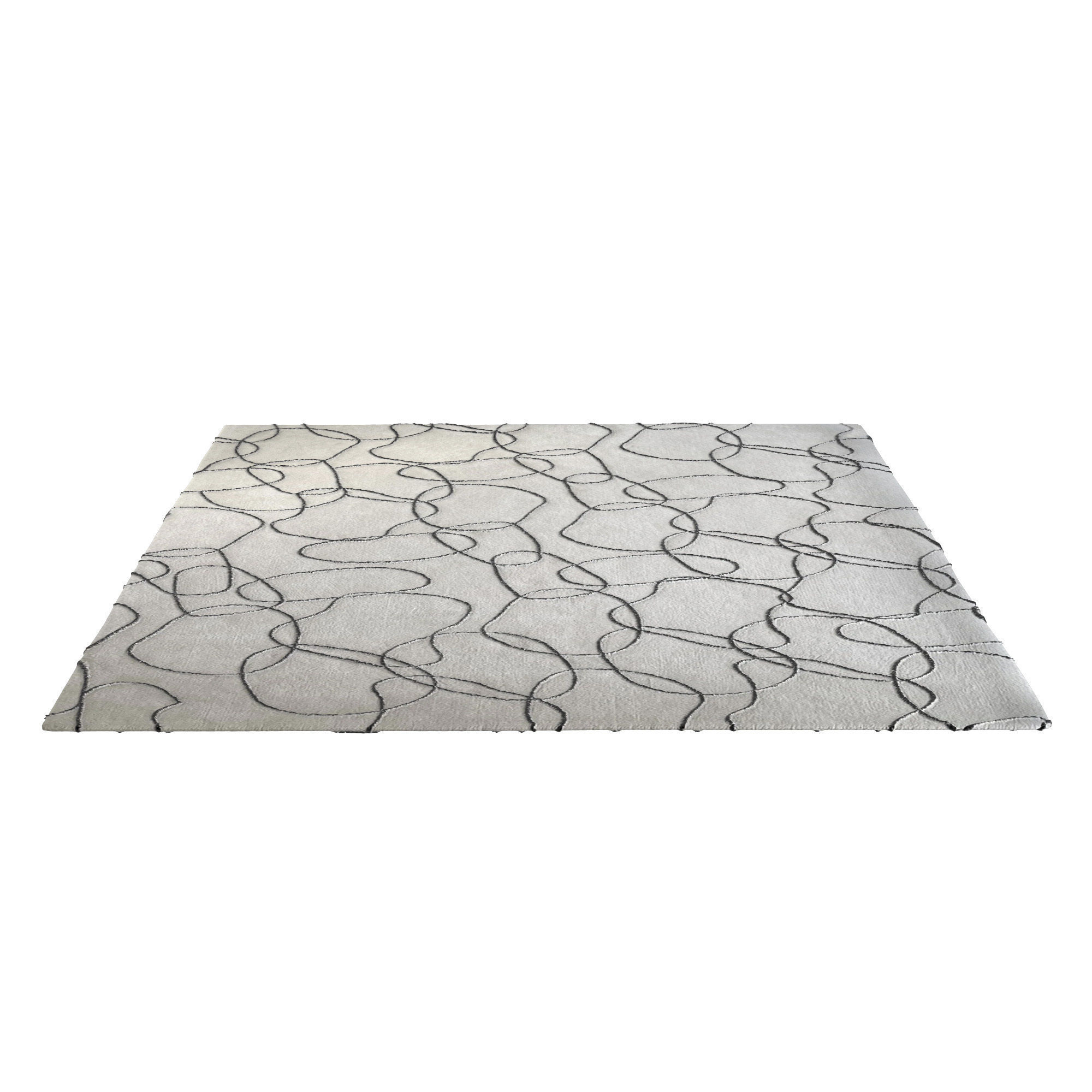 HYPE NEUTRAL Rug 3D model_2