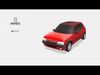 Peugeot 205 GTI 1986 Low-poly 3D model_1