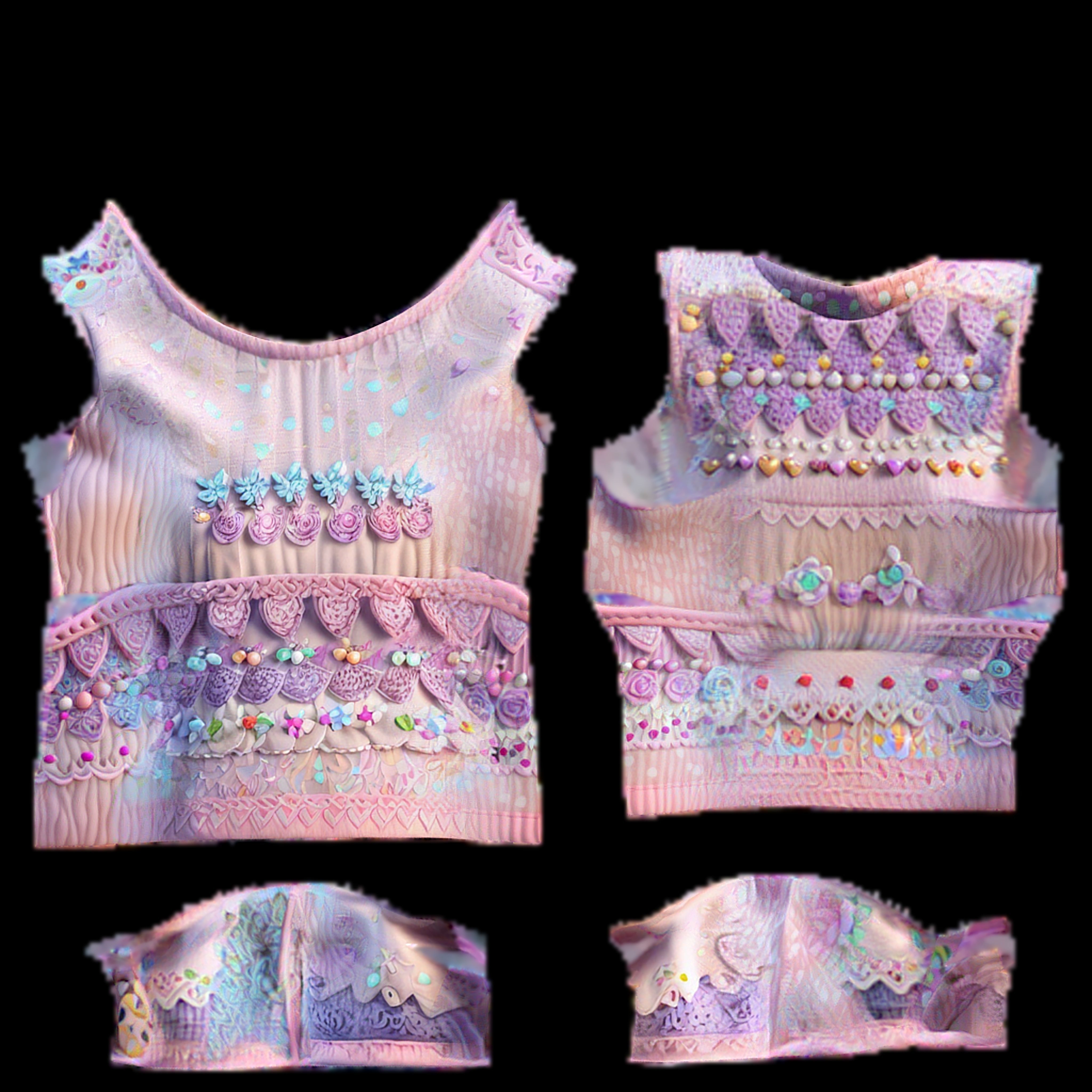 Kawaii Top PBR 4k Low-poly 3D model_2