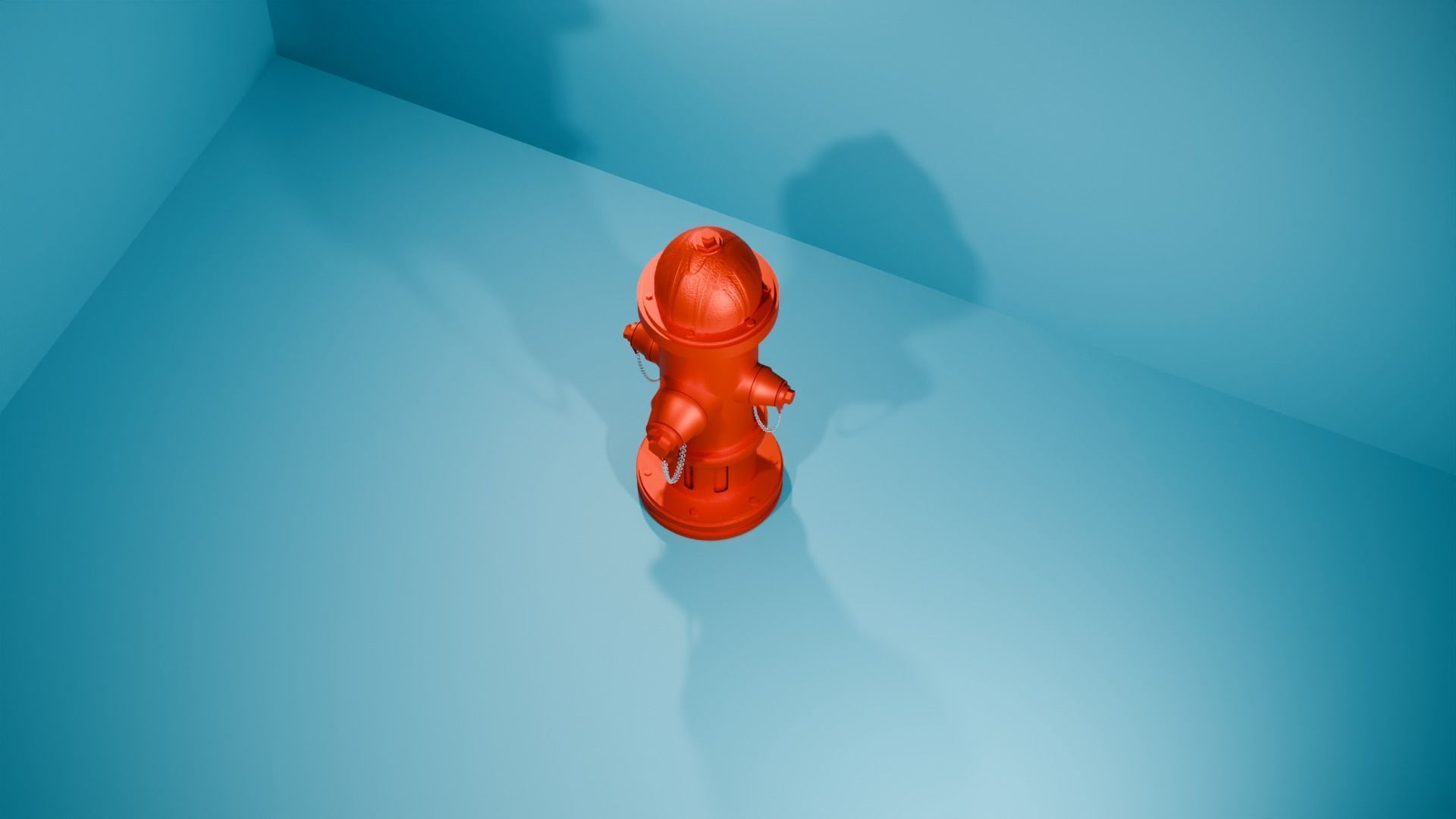 Fire Hydrant  3D model_4