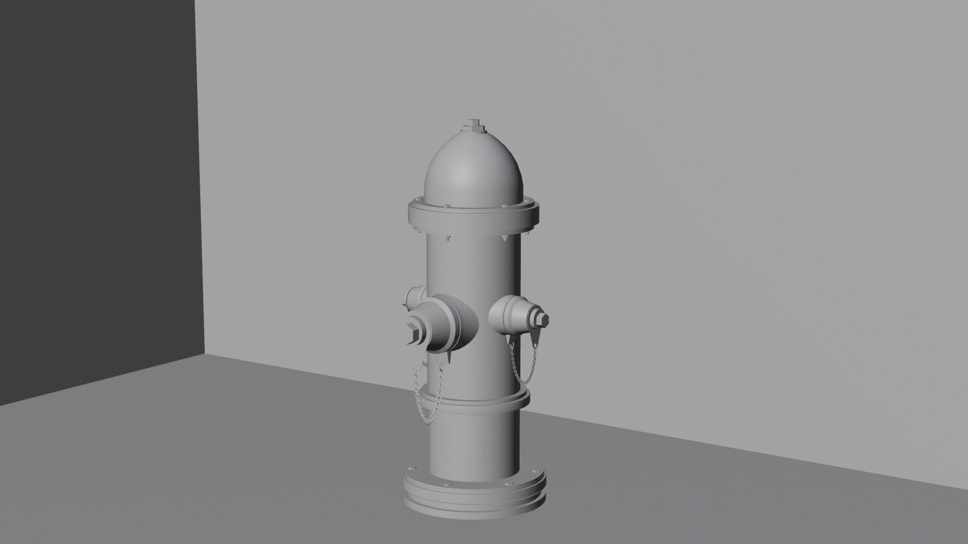 Fire Hydrant  3D model_5