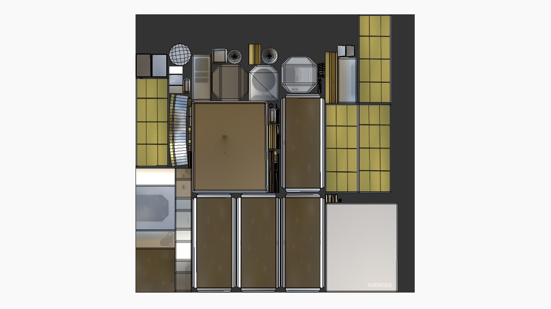 10 Satellite J Collection - SciFi Space Design _77