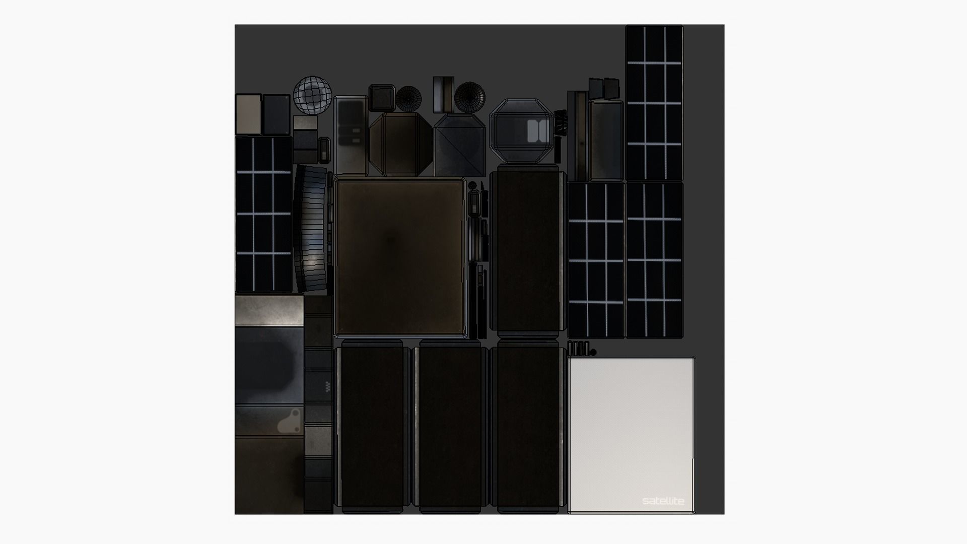 10 Satellite J Collection - SciFi Space Design _78