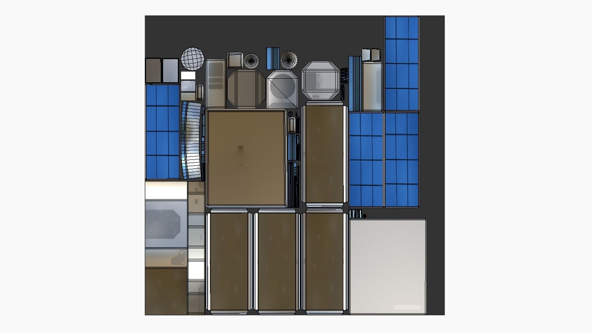 10 Satellite J Collection - SciFi Space Design _61