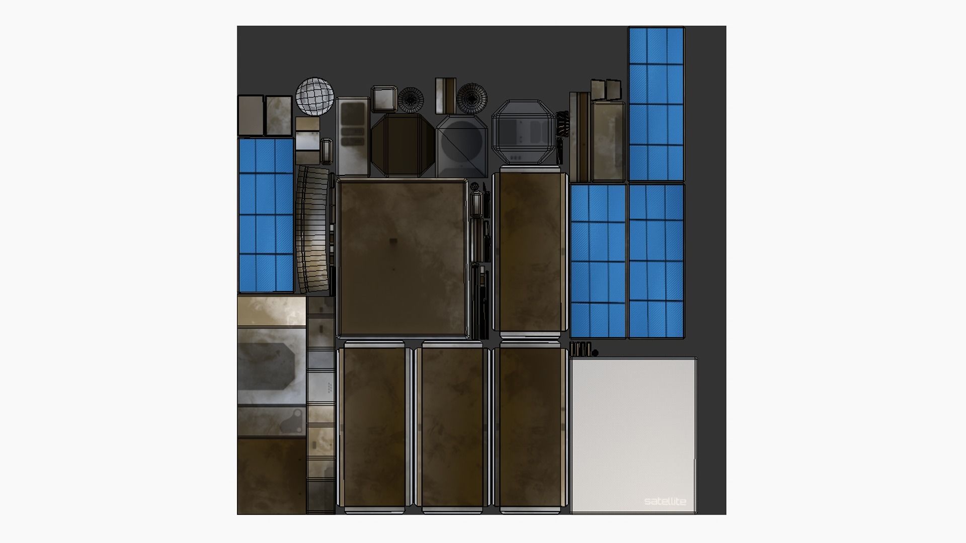 10 Satellite J Collection - SciFi Space Design _64