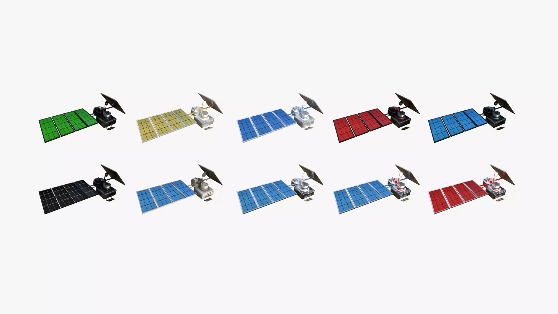 10 Satellite J Collection - SciFi Space Design _0