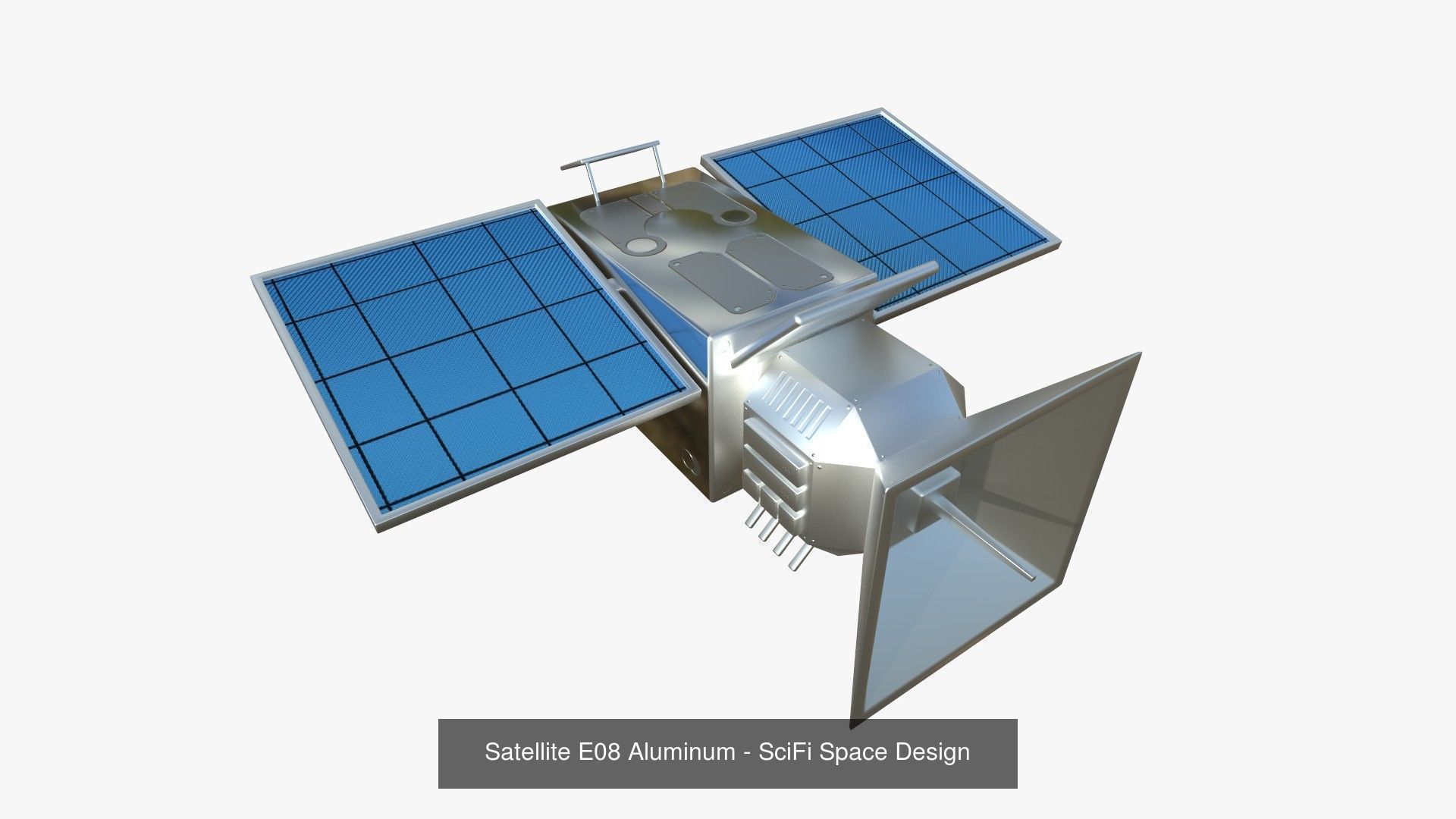 100 Satellites Collection - SciFi Space Design _70