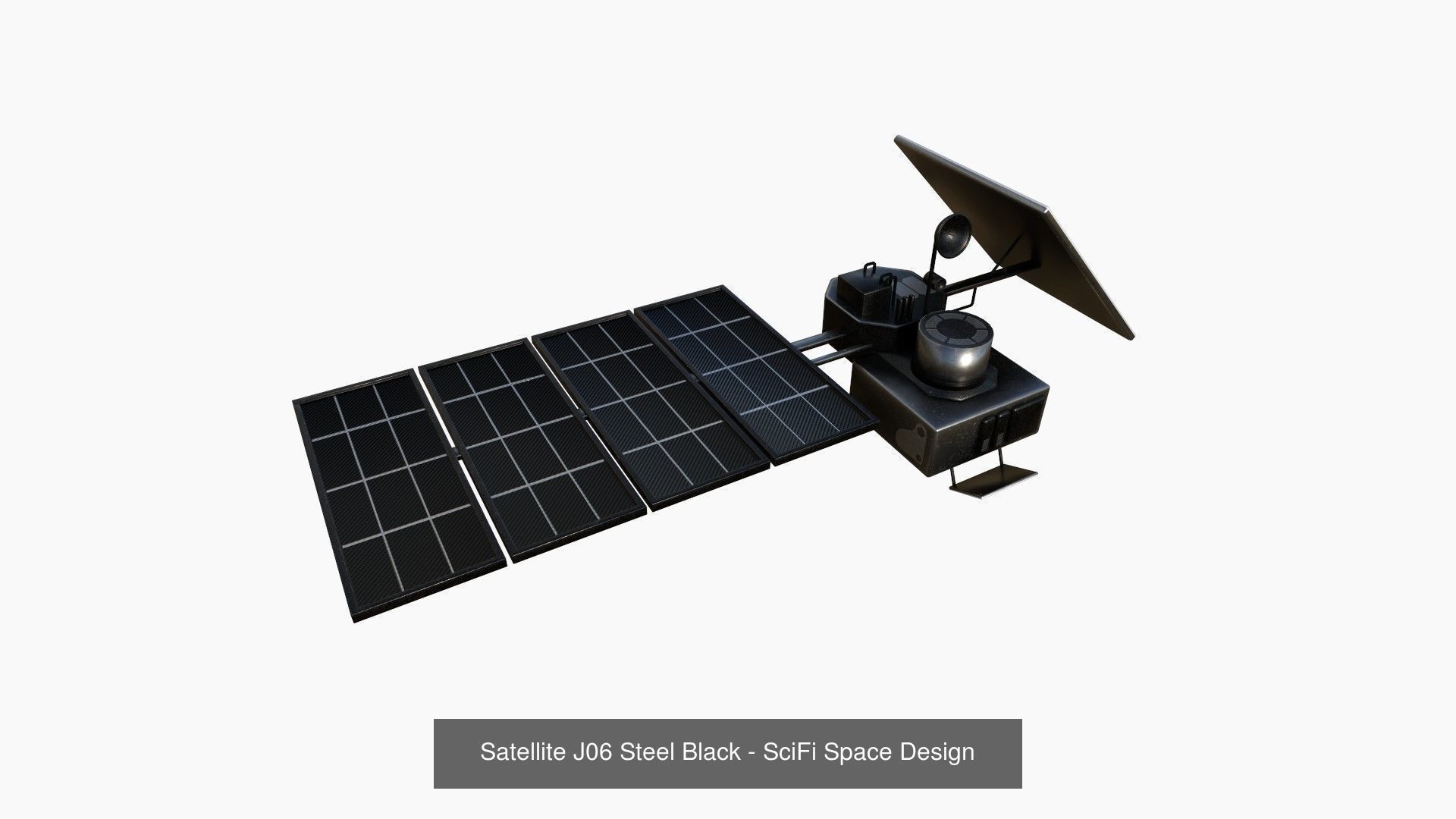 100 Satellites Collection - SciFi Space Design _118