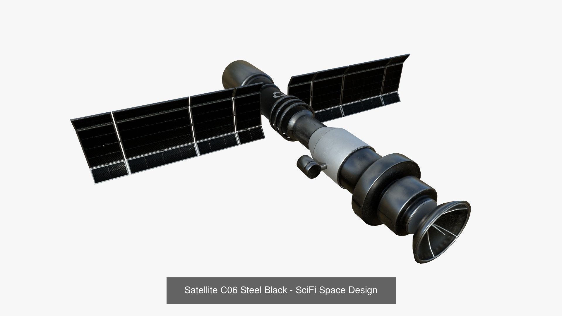 100 Satellites Collection - SciFi Space Design _49