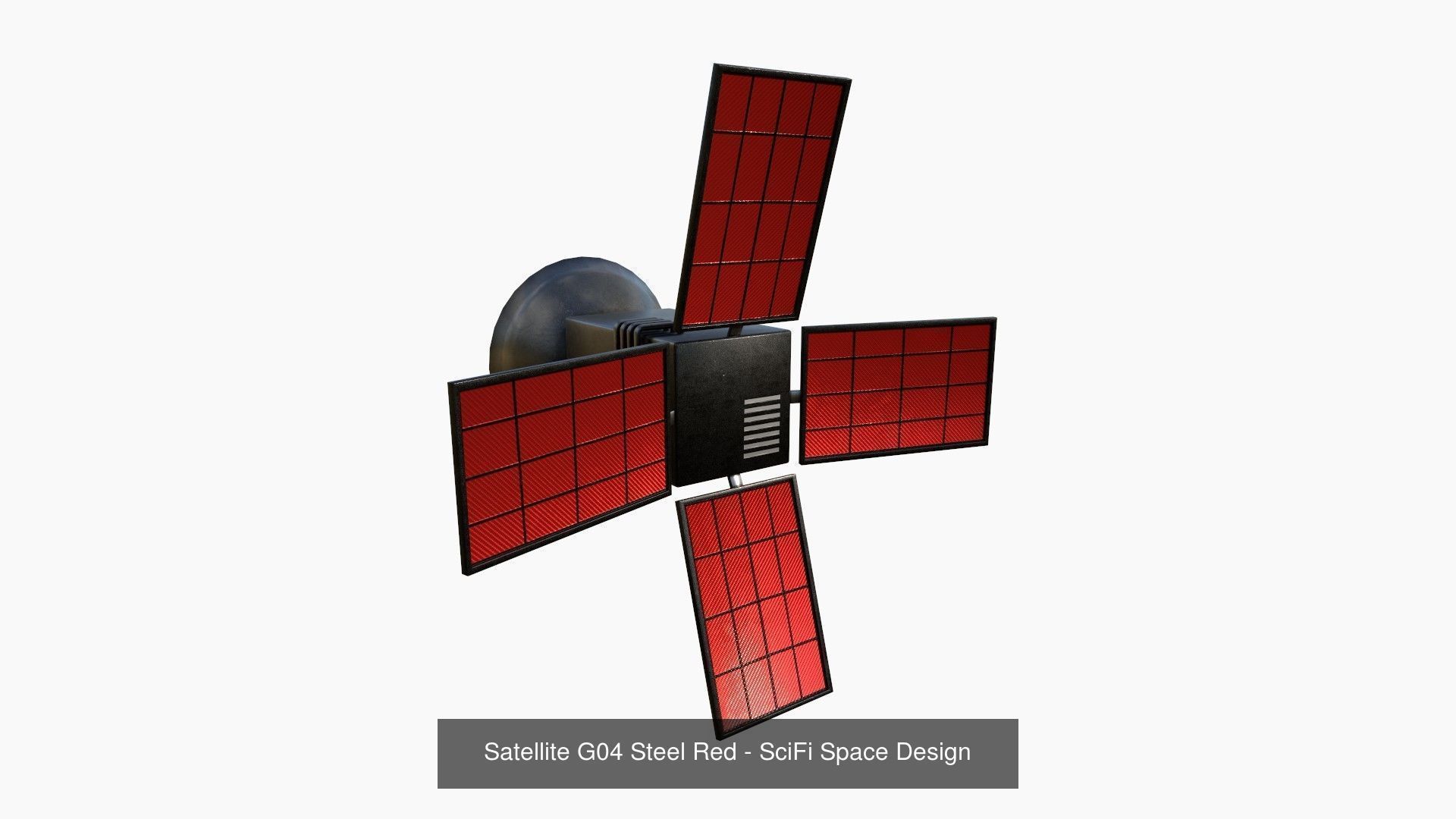100 Satellites Collection - SciFi Space Design _90