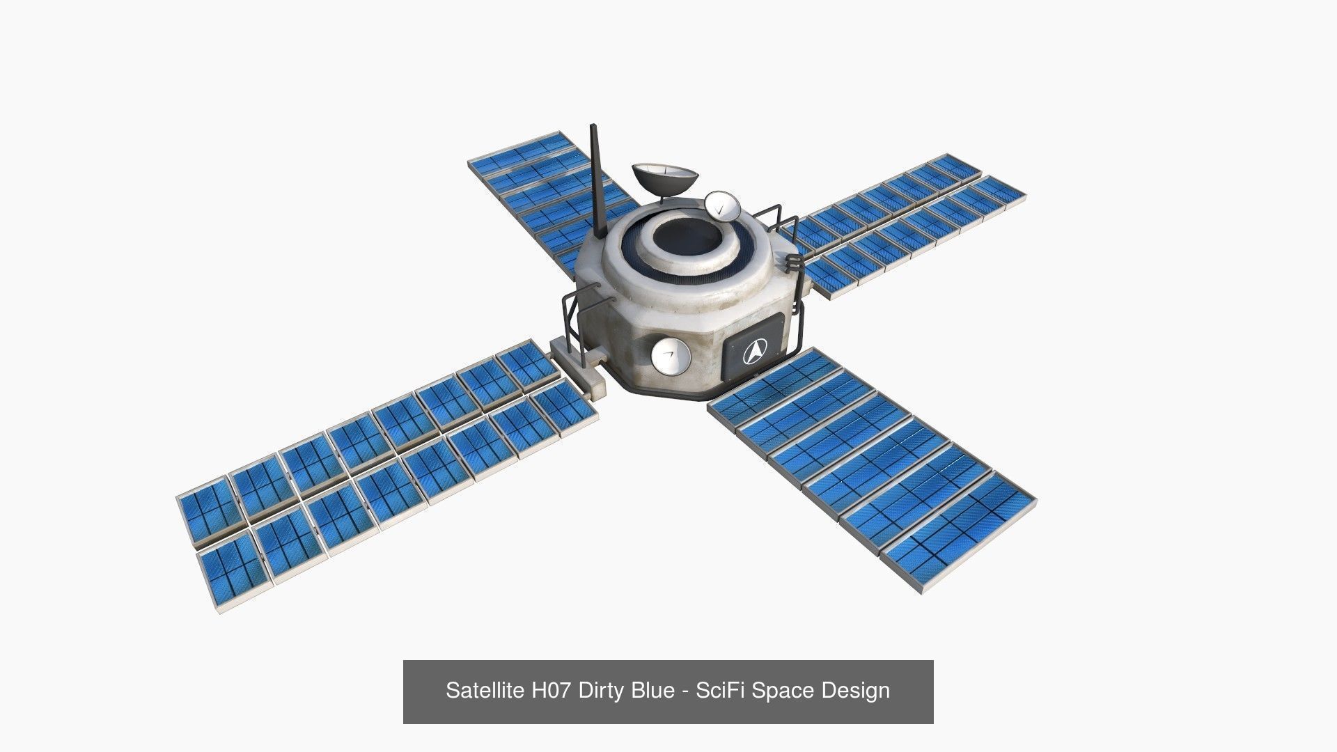 100 Satellites Collection - SciFi Space Design _97