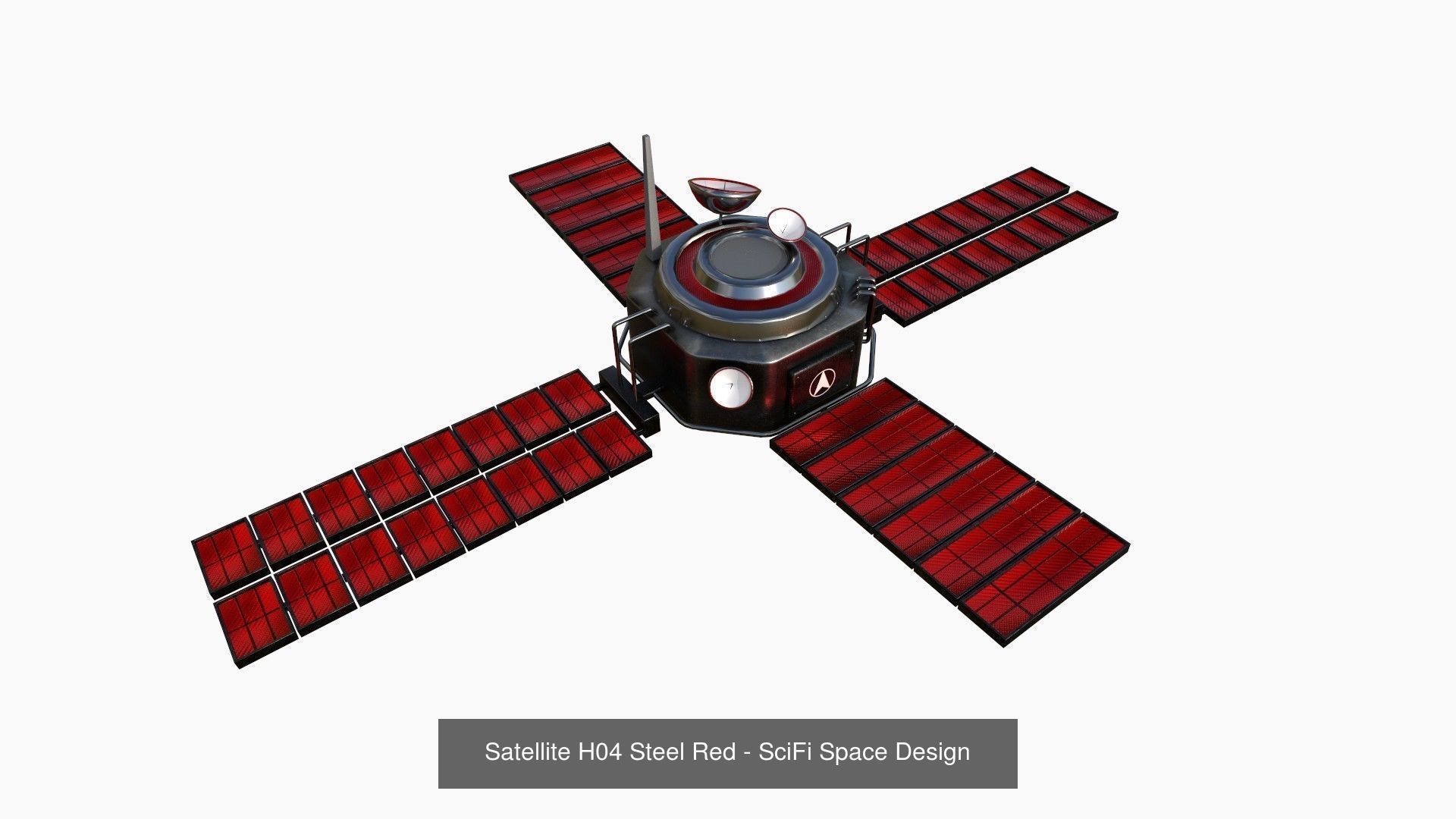 100 Satellites Collection - SciFi Space Design _100