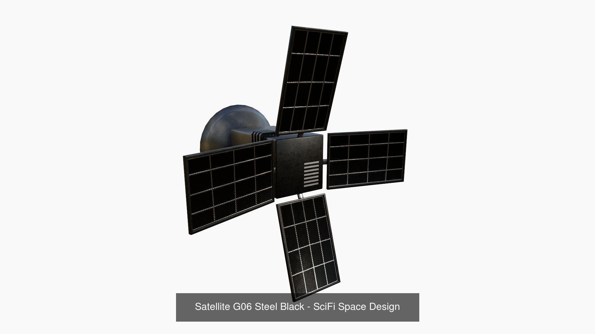 100 Satellites Collection - SciFi Space Design _88